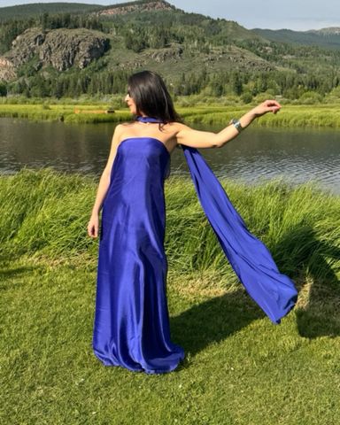 Staud Tullio Gown In Violet | Pickle