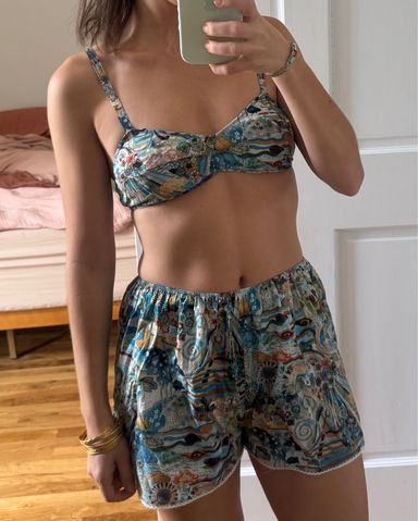 DIOR BRALETTE AND SHORTS SET | Pickle