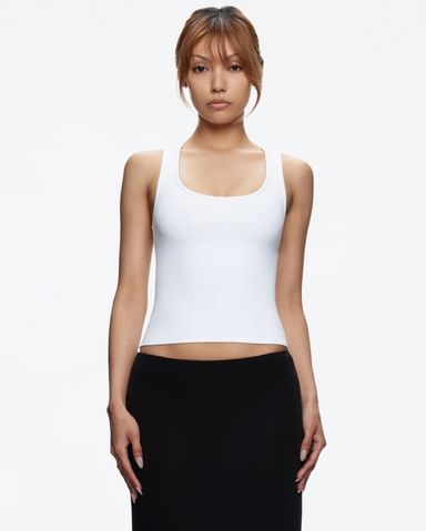 Tank Air Half Moon Halter Top | Pickle