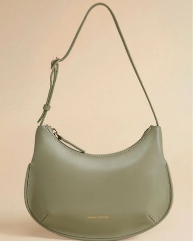 *STAUD* スエード＆パテントレザーショルダーバッグ STAUD* スエード＆パテントレザーショルダーバッグ (STAUD