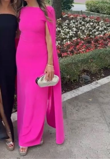 Solace london Fuchsia Dress | Pickle