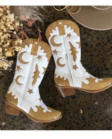 KEKKO IBIZA - Cristal Cowboy Boots | Pickle