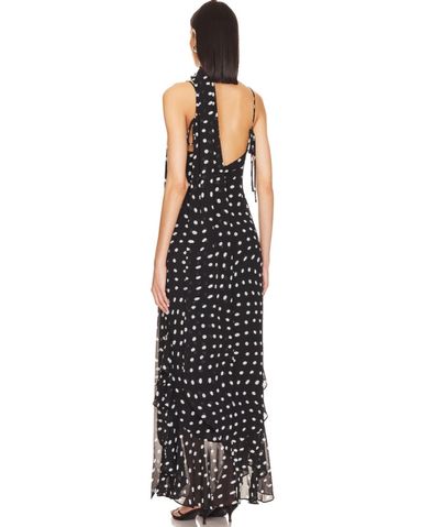Revolve Polka Dot Dress With Scarf | Pickle