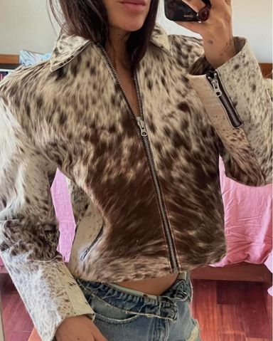 ジャケット・アウター Travis Scott Women's Leather Jackets Travis Scott Jordan Brand Leather Jacket Women Release