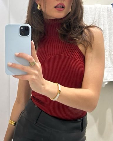 Reformation Red Top | Pickle