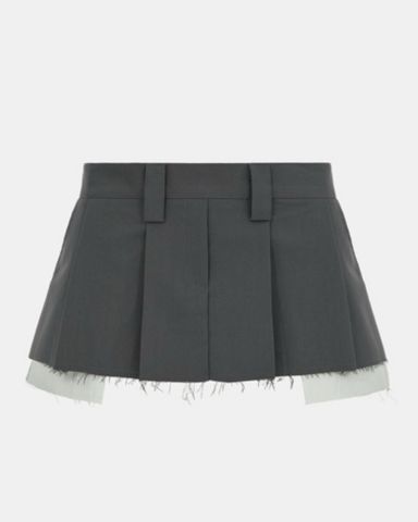 ★RAIVE★ Pleats Mini Skirt in Grey VW4SS12512 SLIP1121-S_20GREY-4_1200x1200.