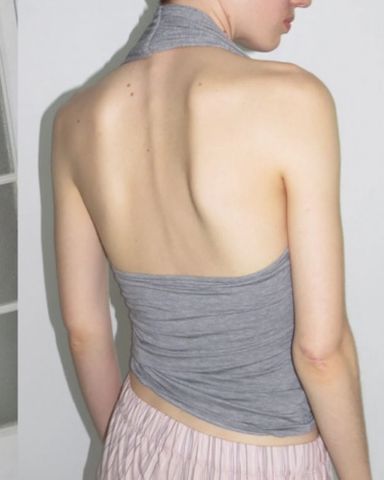 paloma wool グレー ハルターネック ビスチェ Elvira Paloma Wool top | Pickle