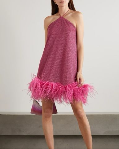 Cult Gaia Feather Shannon Dress | Pickle