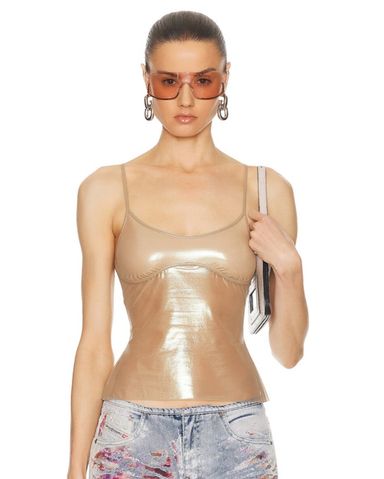 Asta Resort Flower Camisole Gold | Pickle