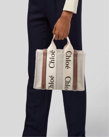 Chloe Mini Woody Tote | Pickle