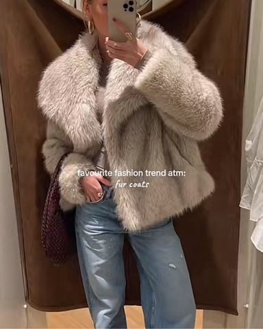 低価格の Lady Louisa JCrew Faux Pickle | Jacket Fur ジャケット・アウター