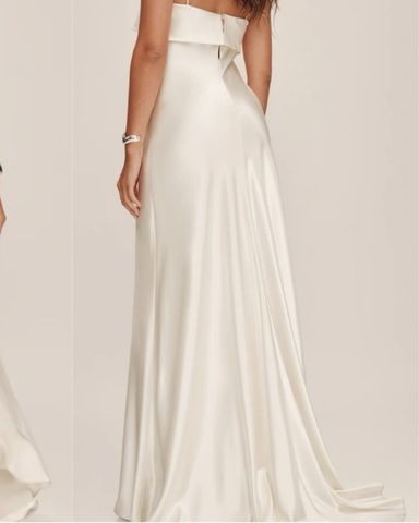 Reformation Agnes Silk Dress | Pickle