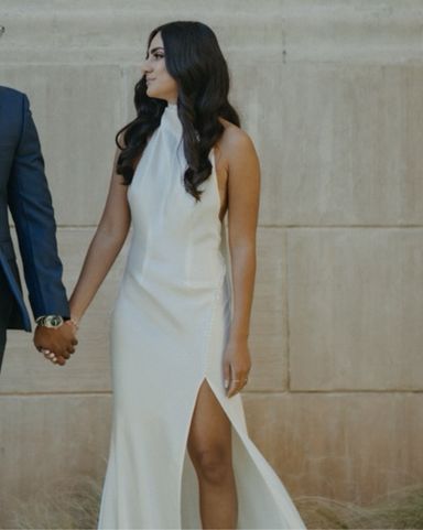 Solace London Krista Maxi Dress in white | Pickle