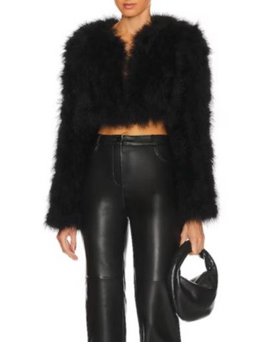 Rebecca minkoff pacha feather jacket cheap