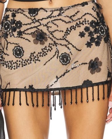 Jaded London Embellished Mini Skirt | Pickle