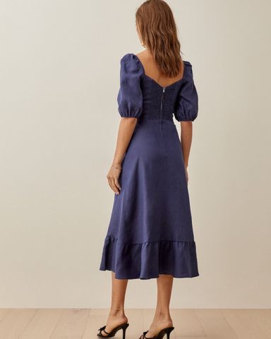 Reformation メイヴンドレス Reformation メイヴンドレス REFORMATION Monique deep front