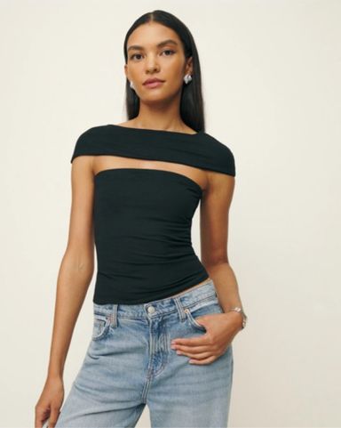 Reformation Carmina Knit Top | Pickle