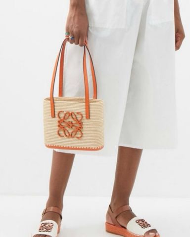 トートバッグ MARNI BISCUIT RAFFIA SMALL SHOPPING BAG Marni Biscuit Raffia Small Shopping Bag | italist