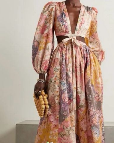 Zimmerman Devi Midi Shirt Dress | Pickle
