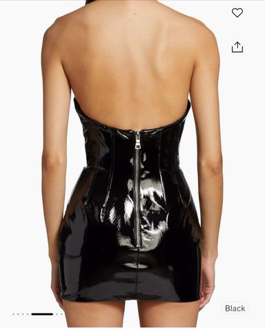 【khy】Latex Mini Dress Latex Mini Dress | Rouge – Khy