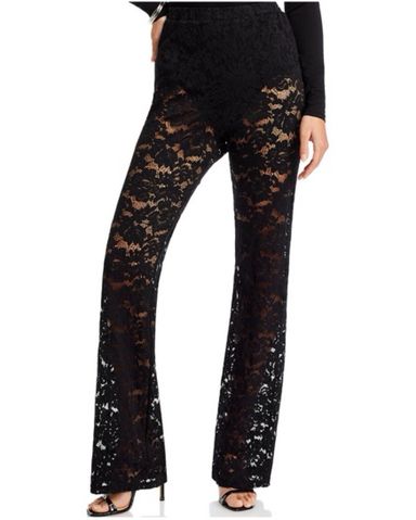 I am Gia Black Lace Pants | Pickle