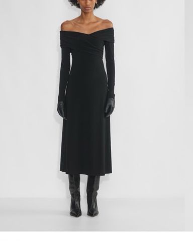 関税＆送料込み★Tory Burch★OFF-SHOULDER MESH DRESS Tory Burch Off-Shoulder Mesh Dress | The Summit