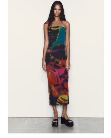 ZARA SILK MIDI DRESS | Pickle