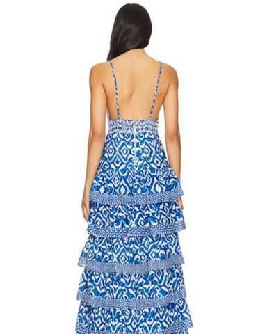 上品なスタイルに!!【alice olivia】MONNIE マキシ ドレス Monnie Maxi Dress In Sweet Nothings | Alice + Olivia