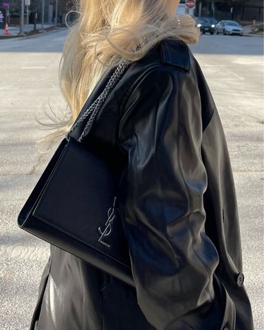Saint Laurent YSL Black Crossbody Bag | Pickle