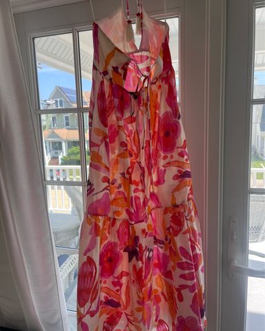 Floral Zara Belted Dress | Pickle