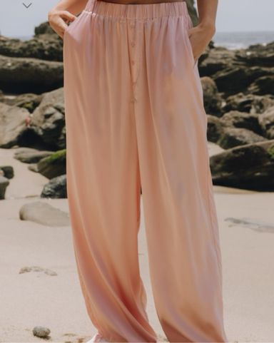 【LESLIE AMON】crepe de chine wide-leg cargo パンツ Leslie Amon Crepe De Chine Wide-leg Cargo Pants In Black