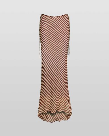 realisation par the naomiリアライザーションパー The Naomi Wild Things | Leopard Print Slip Skirt