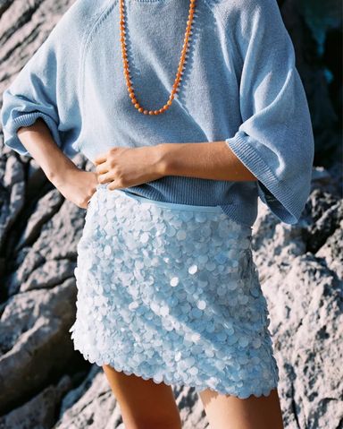 Siedres Sequin Skirt | Pickle