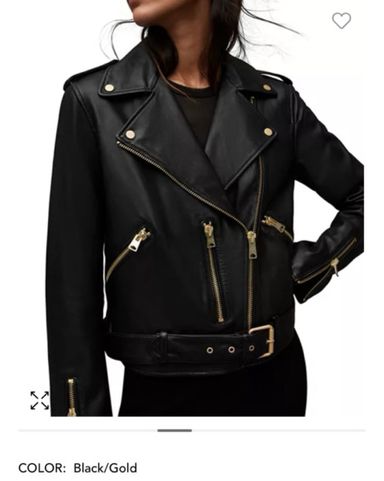 ジャケット・アウター R13 R13 Ring Detail Refurbished Leather Moto | Pickle