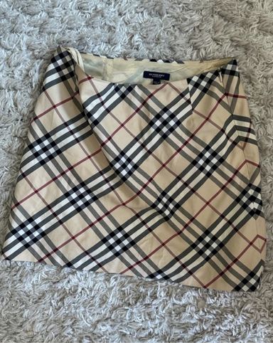 Burberry Vintage Check Bouclé Mini Skirt | Neutrals | FARFETCH