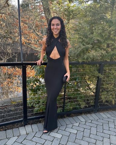 【SOLACE LONDON】キャンディクリスタルマキシドレスブラック The Krista Maxi Dress in Black – Solace London