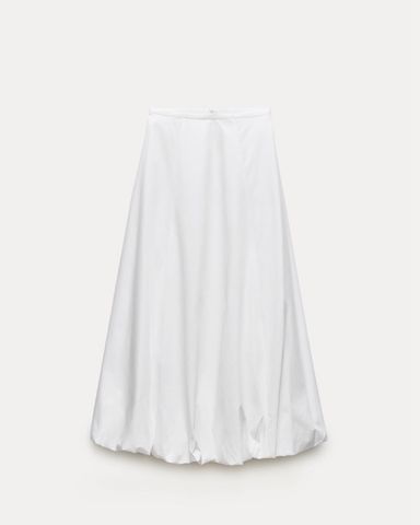 Zara Balloon Midi Skirt | Pickle