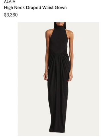 ワンピース ALAIA- DRAPED DRESS ALAÏA One-shoulder draped stretch-jersey midi dress | NET-A