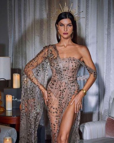 Simple sexy dynamite naked dress★★★ Cult Naked Museum Jumpsuit Dress | Pickle