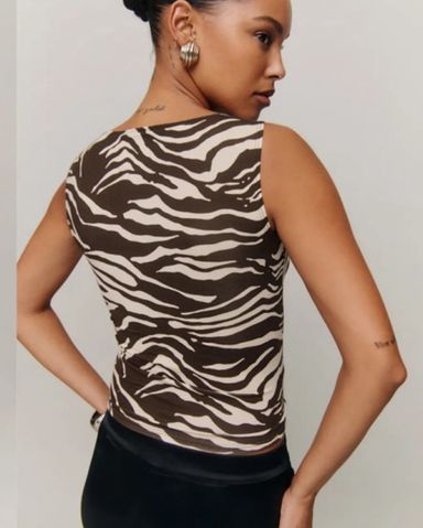 Reformation Zebra Top | Pickle