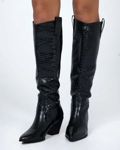 Brown Leather Platform Boot | UNIF