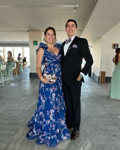 MAC DUGGAL Light Blue Dress | Pickle