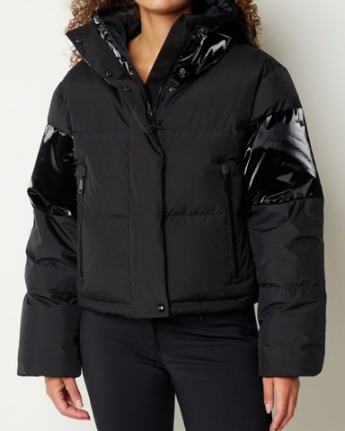 【ALO Yoga】ORION CROPPED PUFFER ジャケット 2色 Orion Cropped Puffer - Black | Alo Yoga