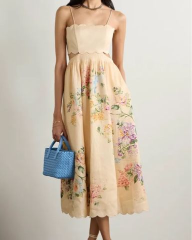 ワンピース ETRO COTTON BRALETTE DRESS ETRO Berry-print Kaftan Dress | Orange | FARFETCH