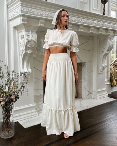 Reformation gabriella Skirt | Pickle