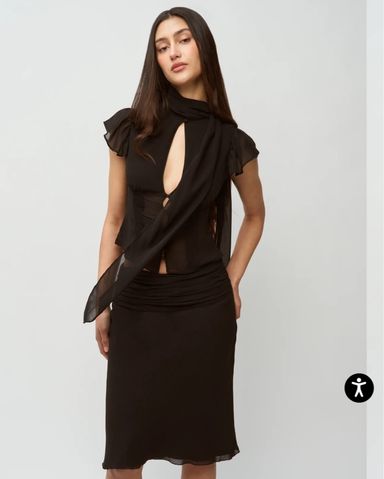 Sandy Liang Doting Top | Pickle