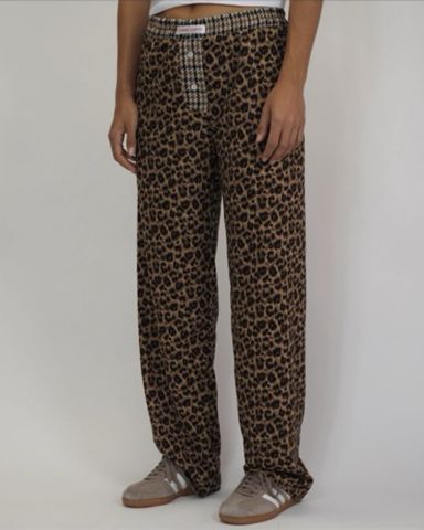 Pintrest Viral Leopard Cargo Pants | Pickle