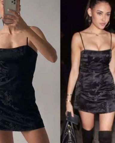 ワンピース Realisation par Roxy dress in black Realisation Par Roxy Dress Black M | Pickle