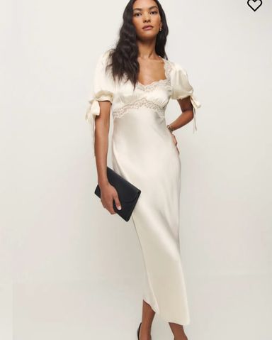 Reformation/Agnes シルクドレス ワンピース Reformation Agnes Silk Dress | Pickle