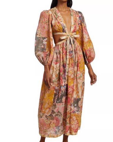 Zimmerman Devi Midi Shirt Dress | Pickle